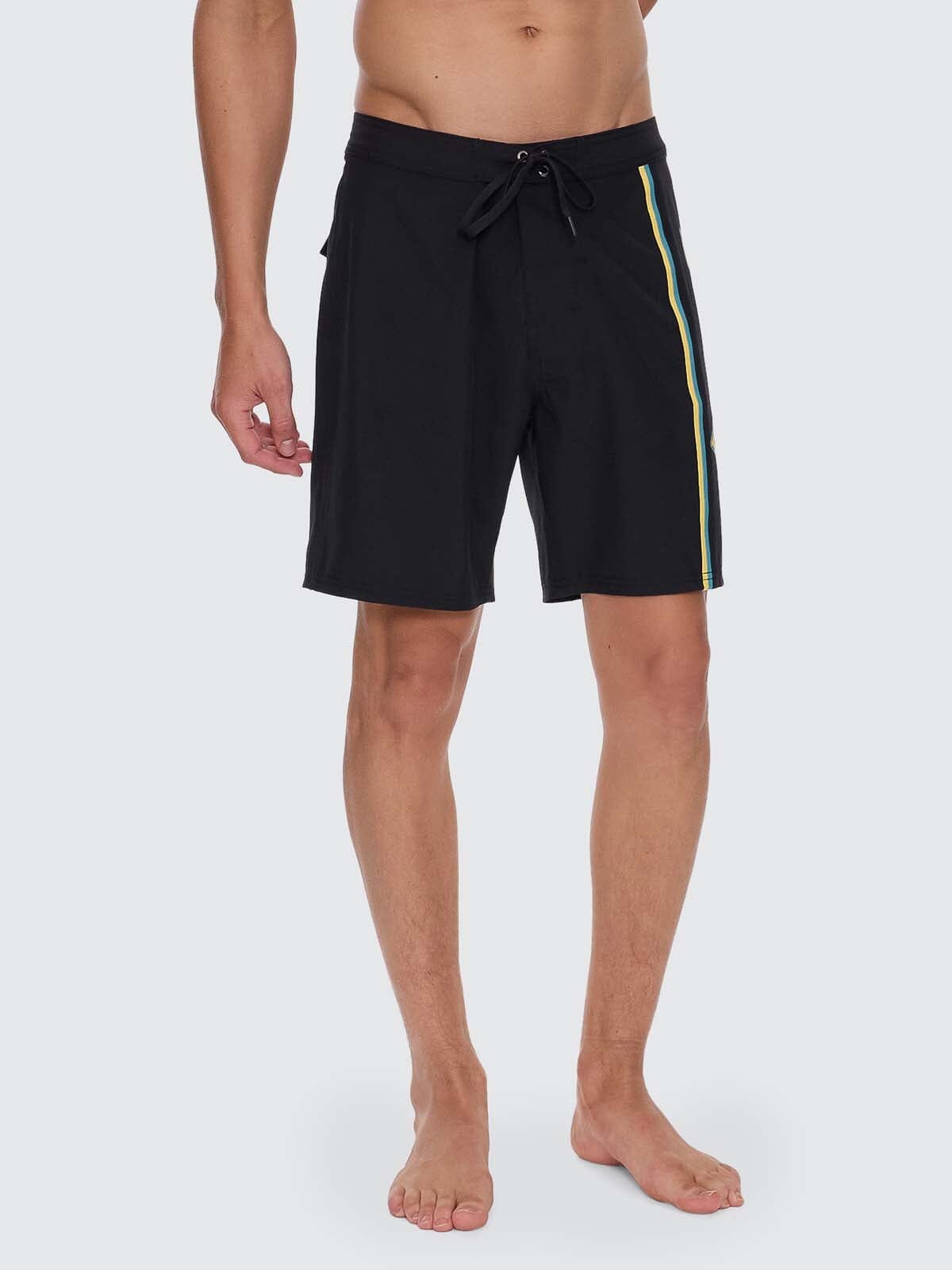 Heavy Static Boardshort - Black
