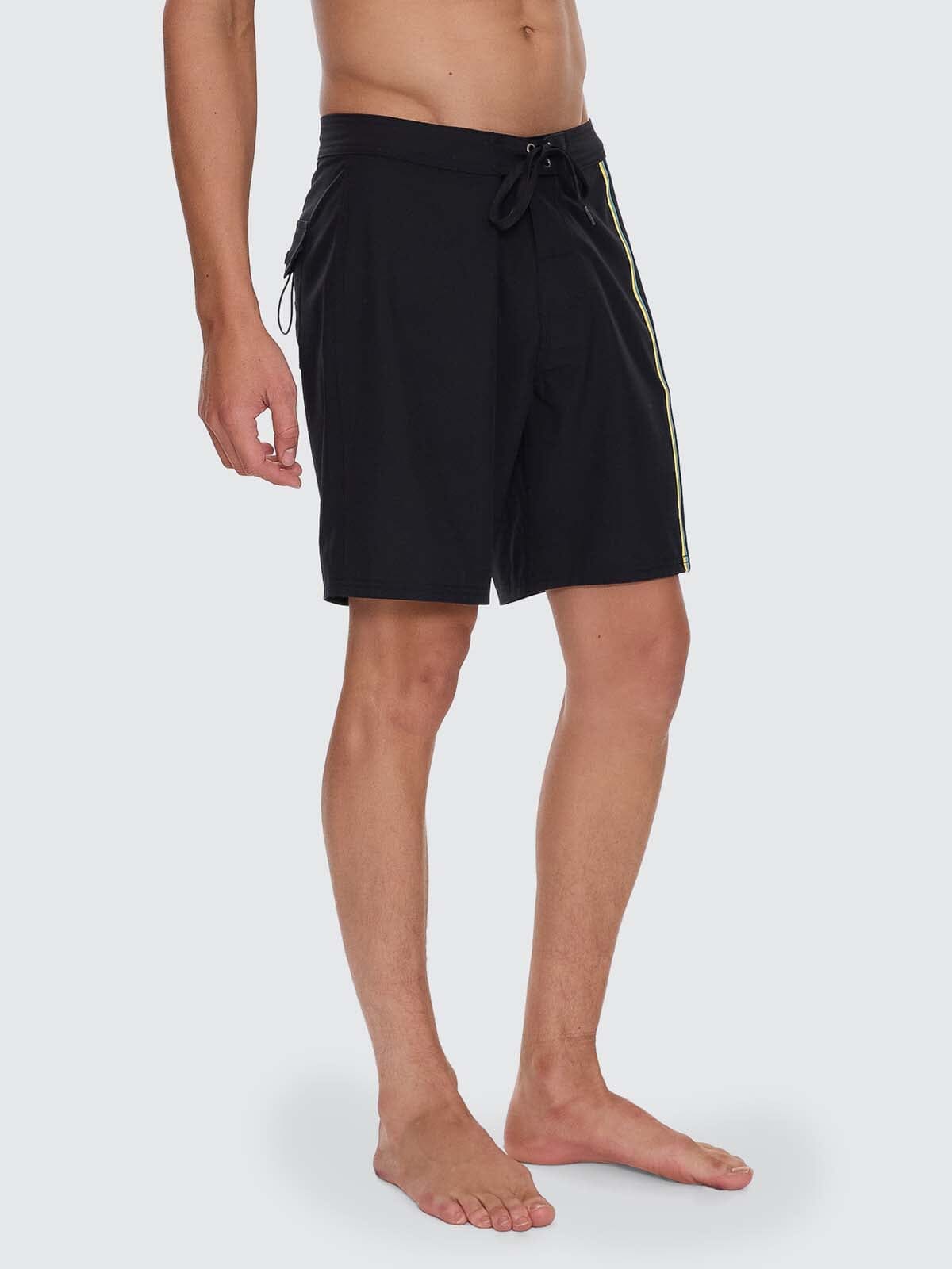 Heavy Static Boardshort - Black