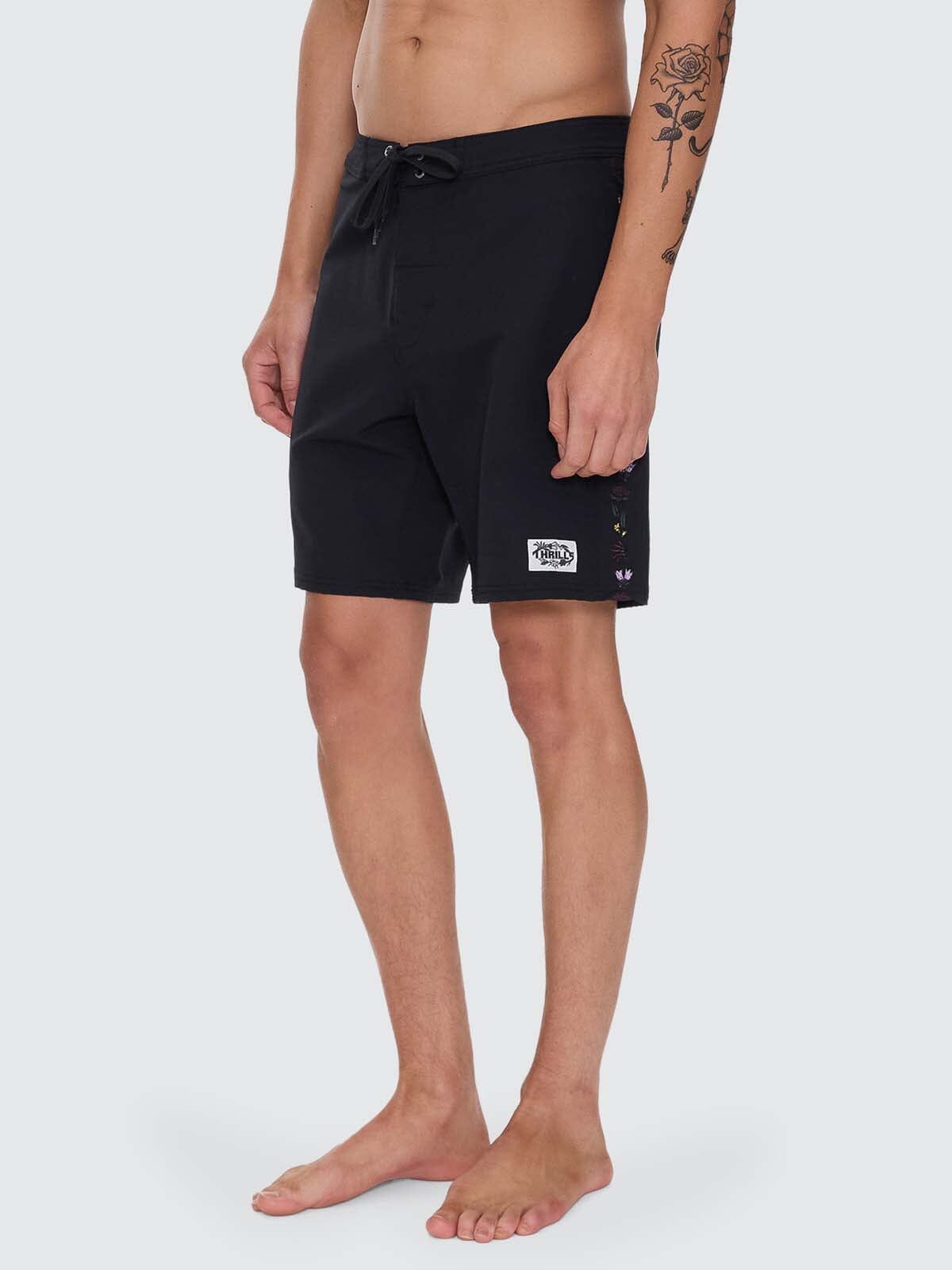 Beauty Around Us Boardshort - Black 28