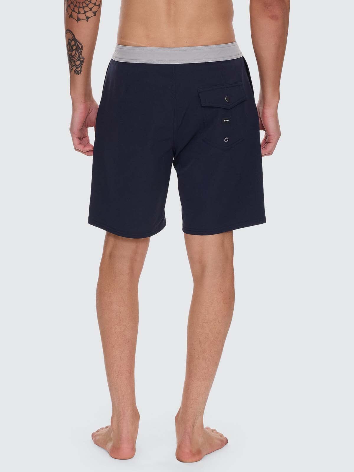 Fusion Side Pocket Boardshort - Indigo 28