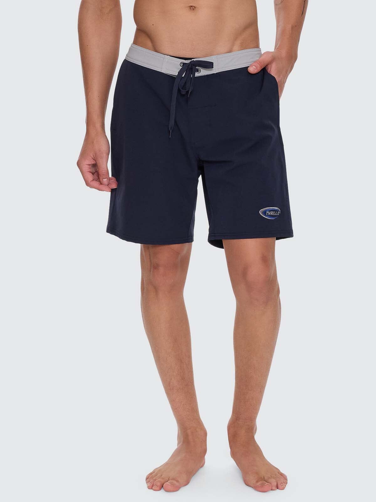 Fusion Side Pocket Boardshort - Indigo 28