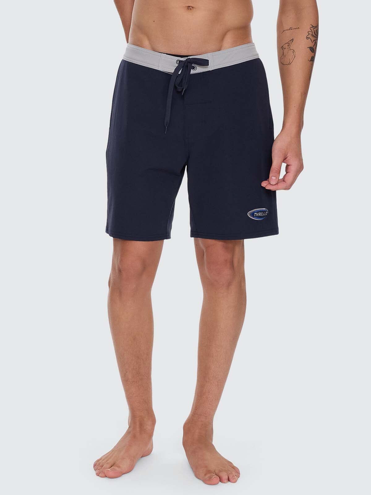 Fusion Side Pocket Boardshort - Indigo 28