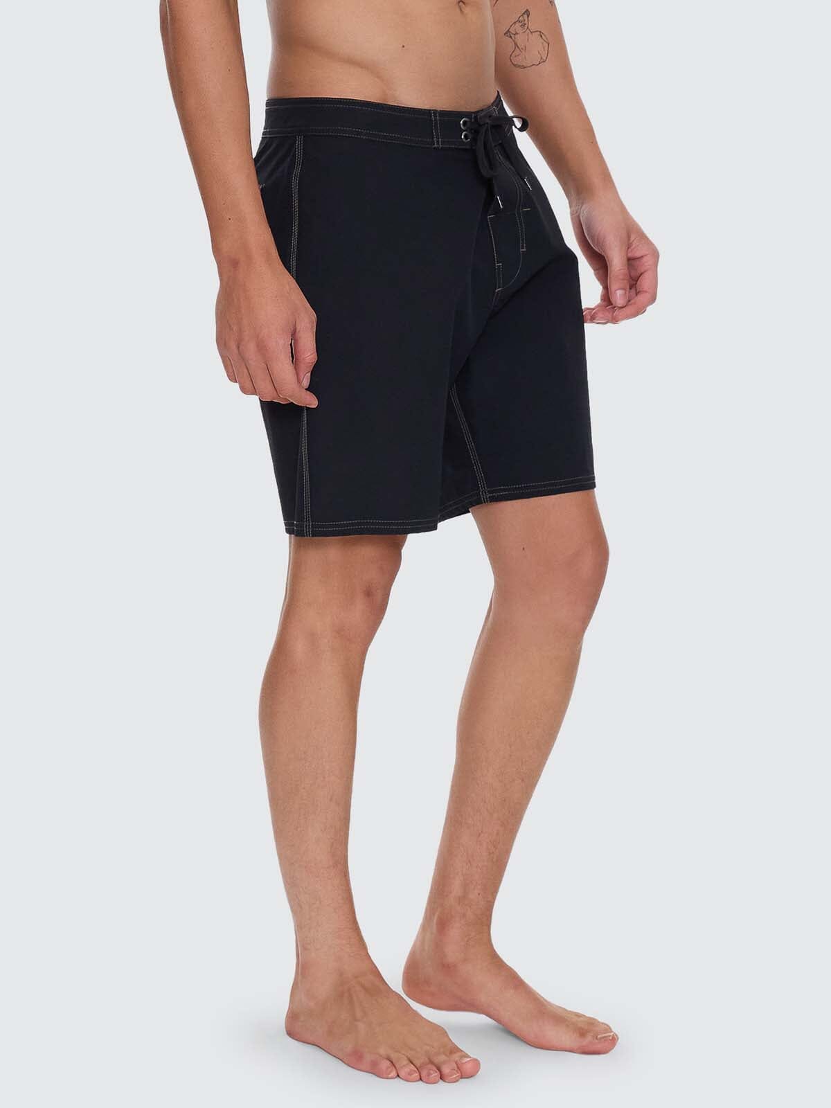 Minimal Thrills Boardshort - Black - Tarmac 28