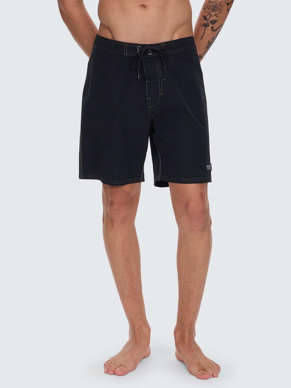 Minimal Thrills Boardshort - Black - Tarmac 28