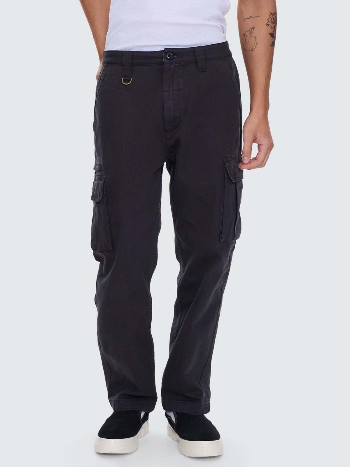 Slacker Union Relaxed Cargo Pant - Dark Charcoal 28