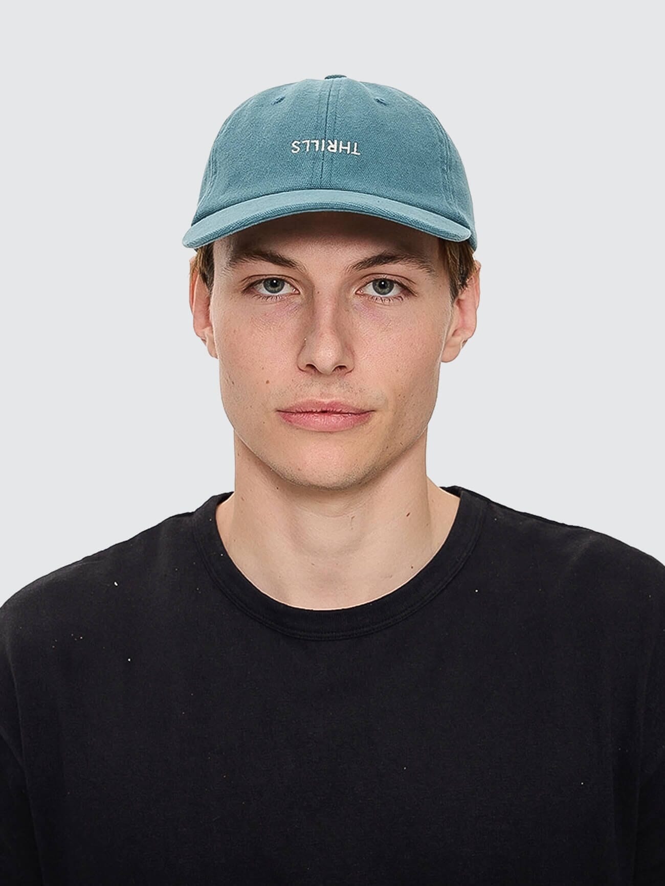 Minimal Thrills 6 Panel Cap - Green Coast