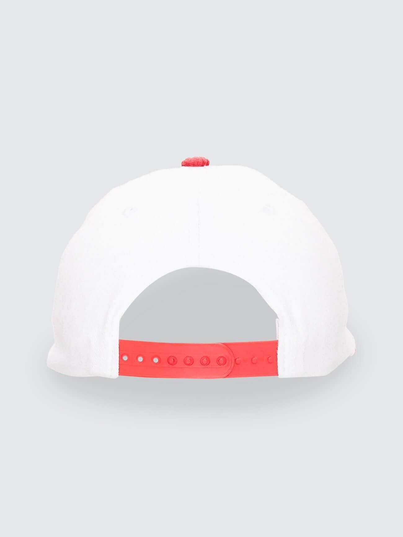 Wonder World 6 Panel Cap - White