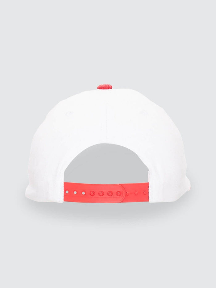 Wonder World 6 Panel Cap - White
