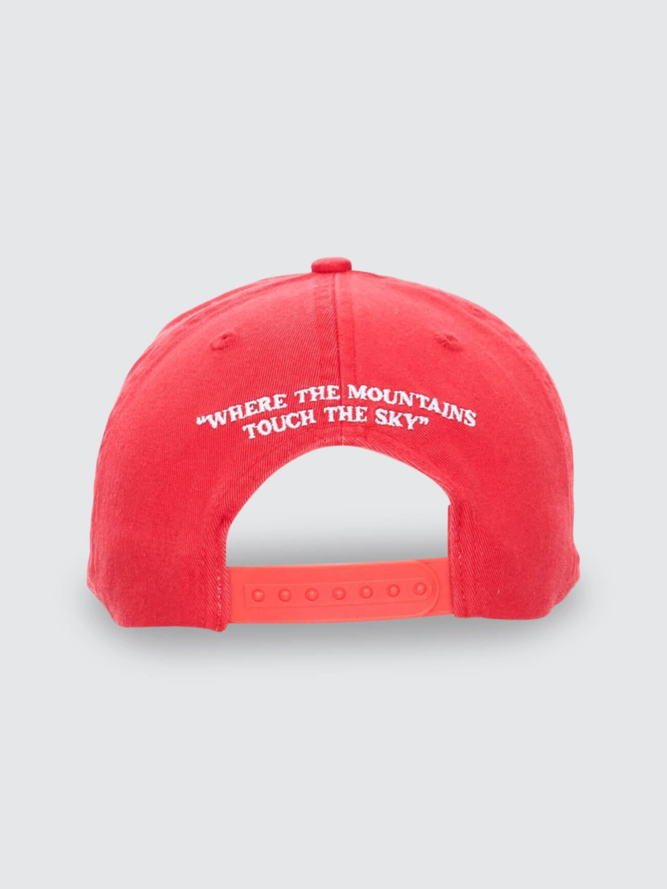 Touch The Sky 5 Panel Cap - Racing Red
