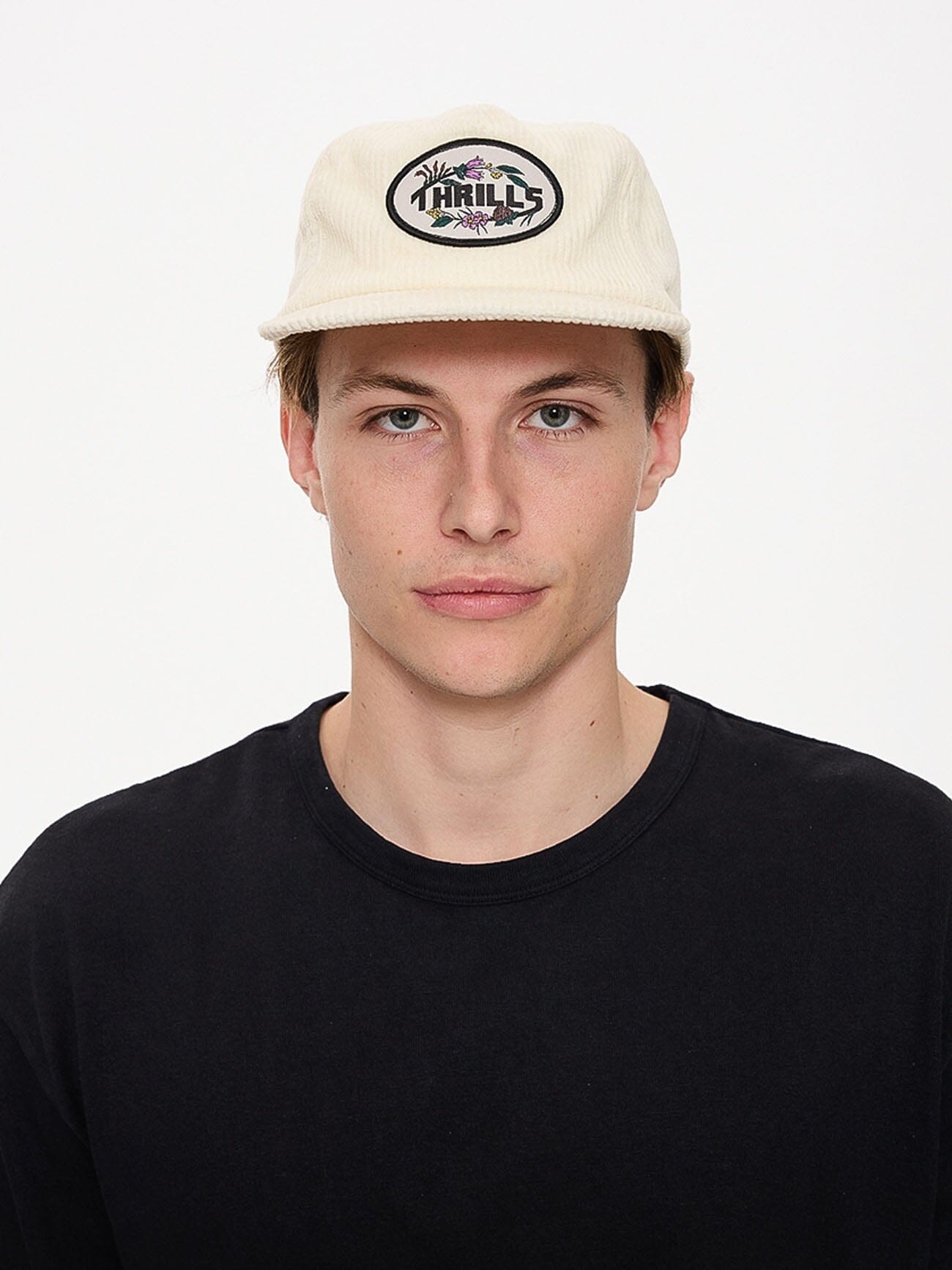 Beauty Around Us 5 Panel Cap - Egret