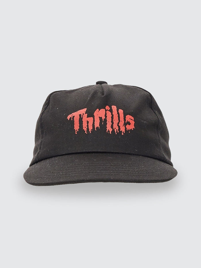 Once Bitten Twice Shy 5 Panel Cap - Black