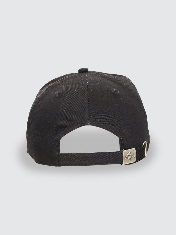Once Bitten Twice Shy 5 Panel Cap - Black