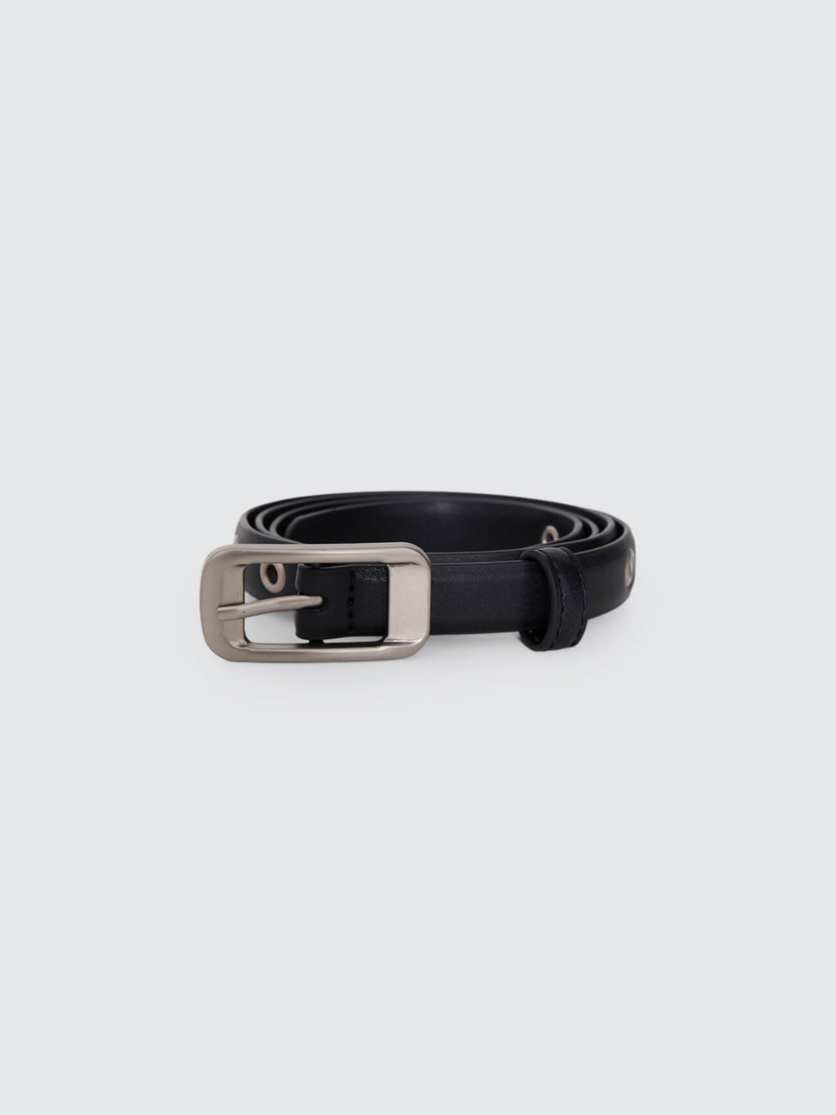 Thrills Thin Belt - Black One Size