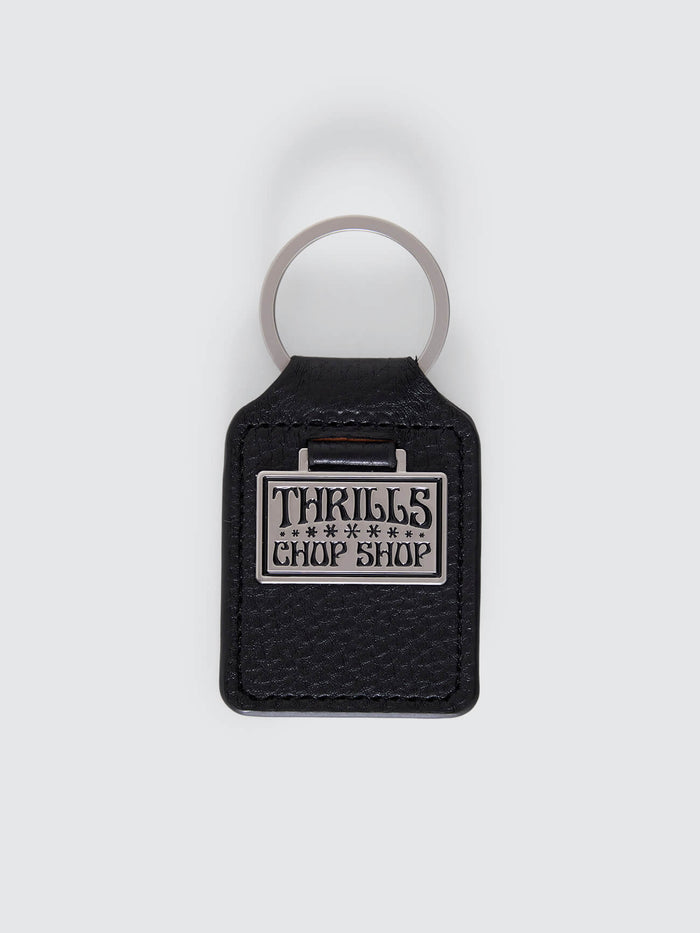 Mechanics Leather Tag - Silver One Size