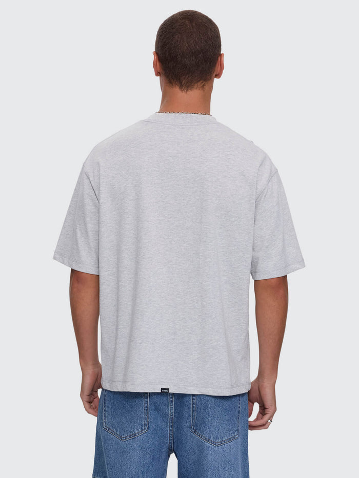 Primitive Thrills Box Crop Tee - Snow Marle XS