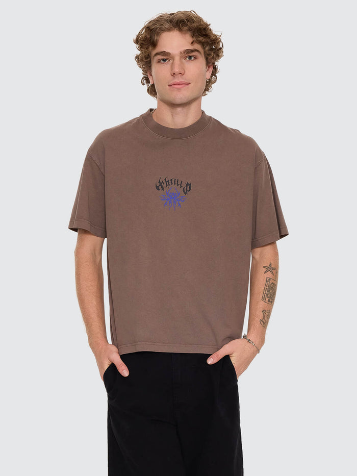 Staggered Box Crop Tee - Falcon XS