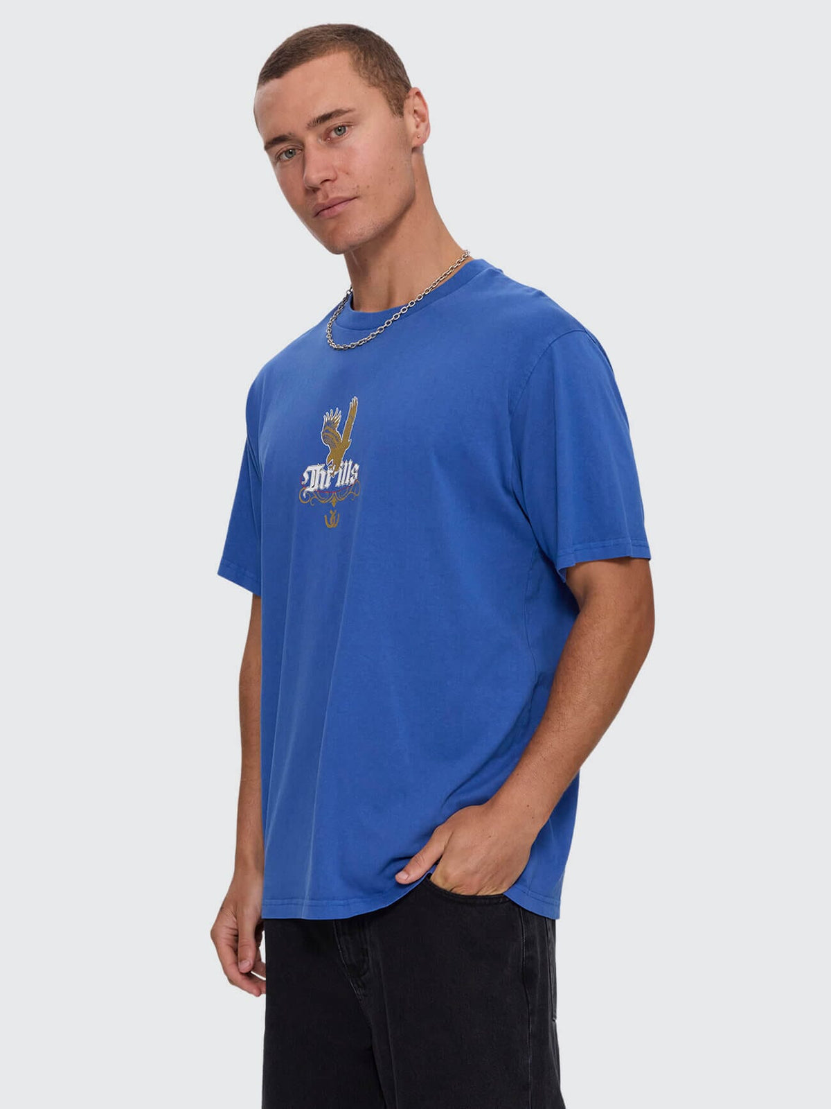 Always Good Always Tough Merch Fit Tee - Royale XS