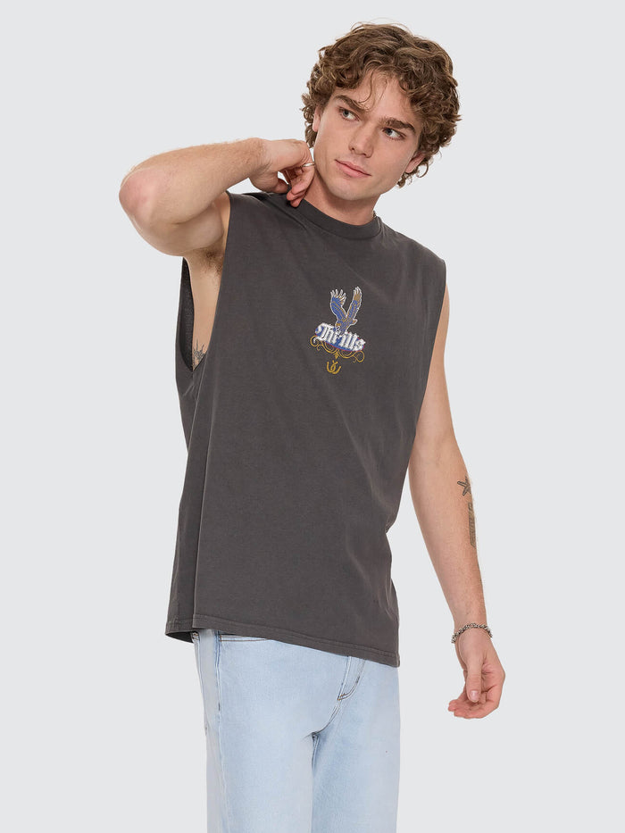 Always Good Always Tough Merch Fit Muscle Tee - Merch Black XS