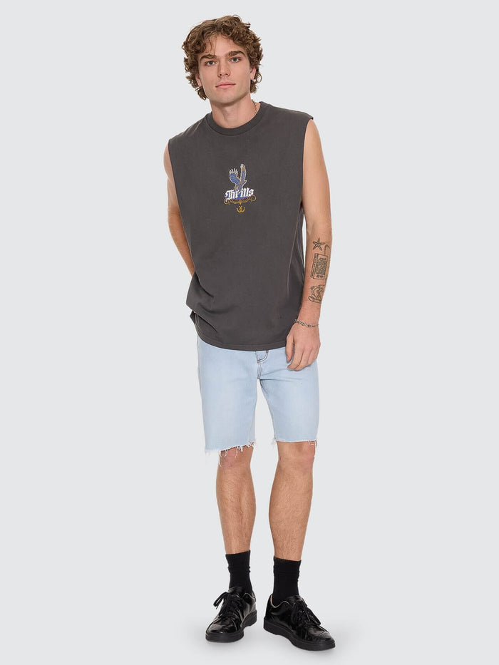 Always Good Always Tough Merch Fit Muscle Tee - Merch Black XS