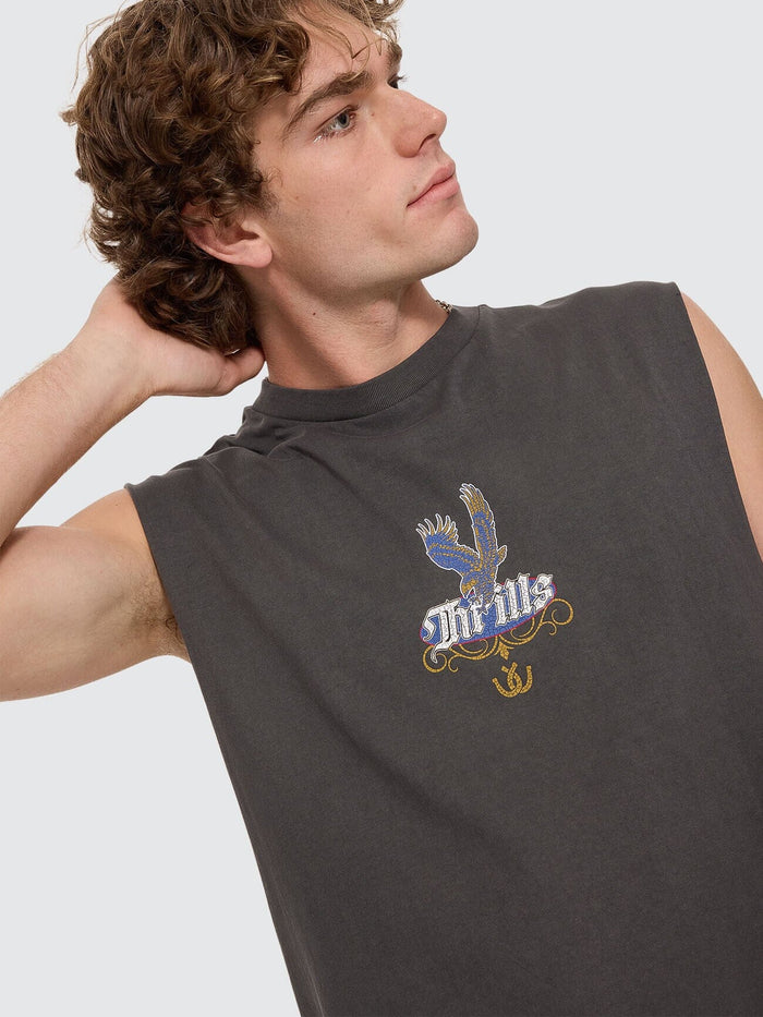 Always Good Always Tough Merch Fit Muscle Tee - Merch Black XS