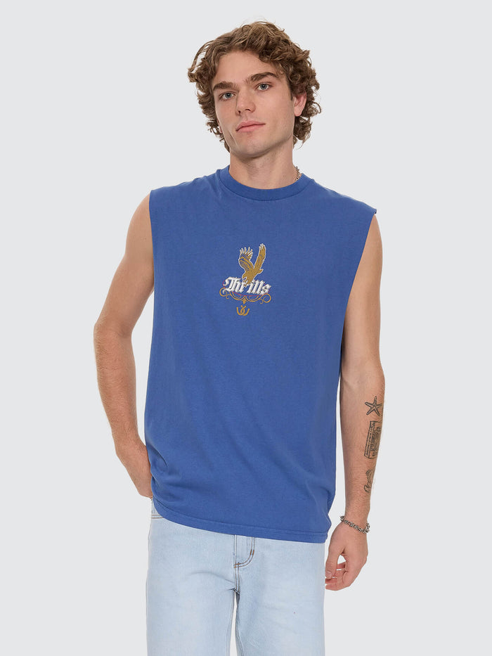 Always Good Always Tough Merch Fit Muscle Tee - Royale XS