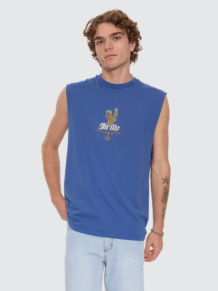 Always Good Always Tough Merch Fit Muscle Tee - Royale XS