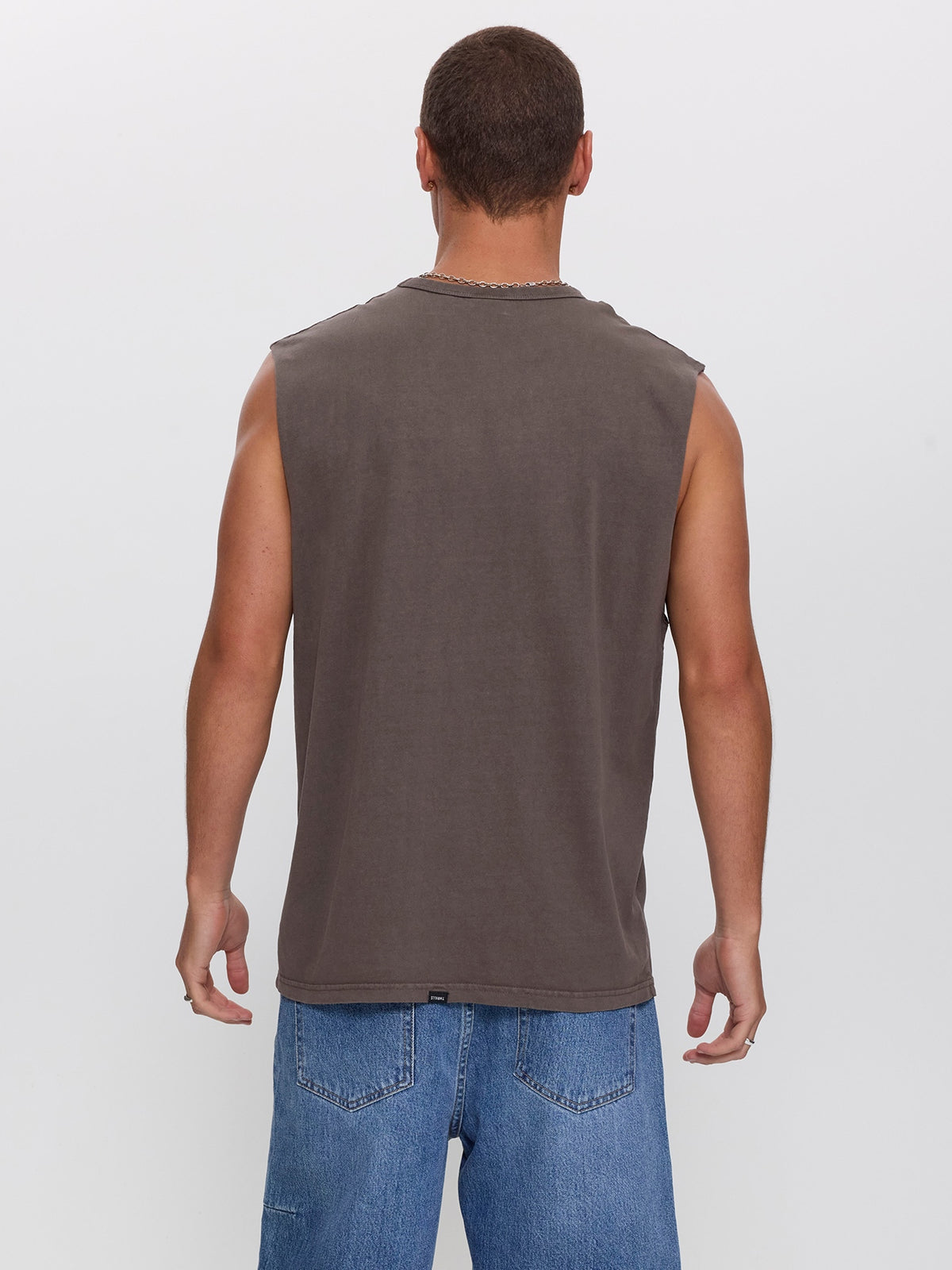 Thrills Workwear Embro Merch Fit Muscle Tee - Bungee Cord XS