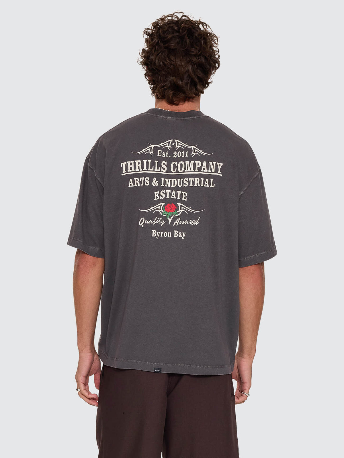 Banner Of Strength Box Crop Tee - Merch Black XS