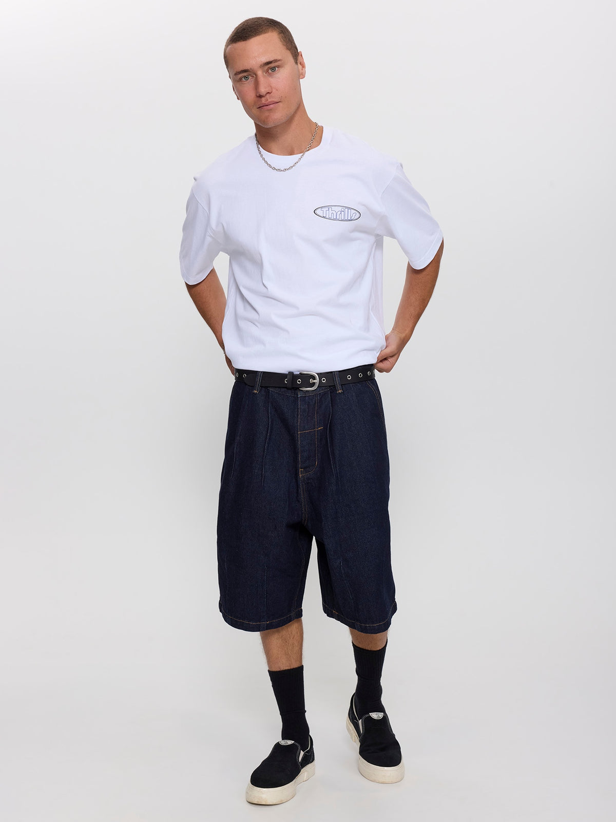 Val for the Win Oversize Fit Tee - White XS