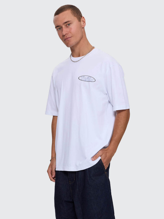 Val for the Win Oversize Fit Tee - White XS