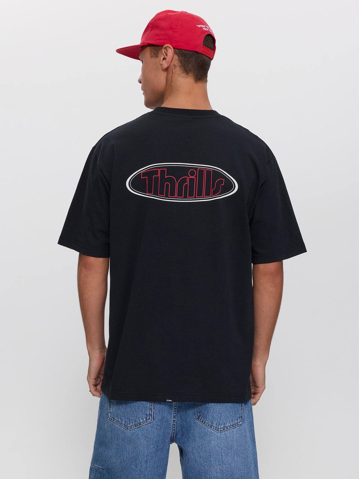 Val for the Win Oversize Fit Tee - Faded Black XS