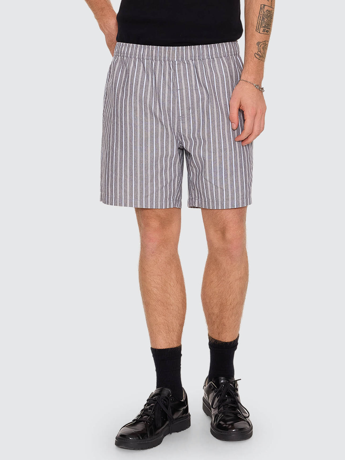 Flowers Of Tomorrow Stripe Volley - Dark Charcoal 26
