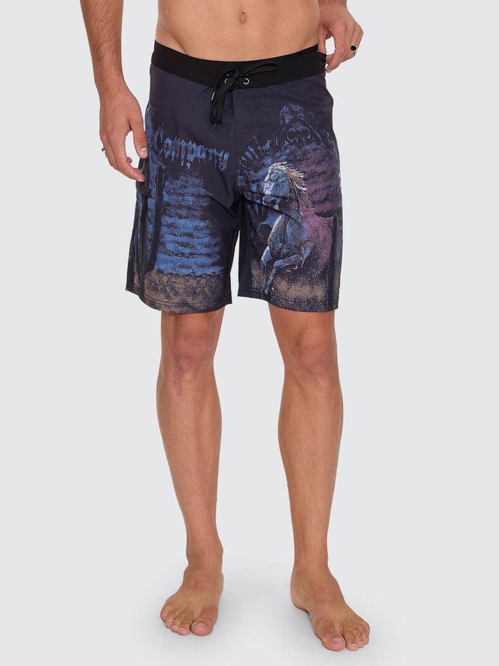 Shadow Runner Boardshort - Black 26