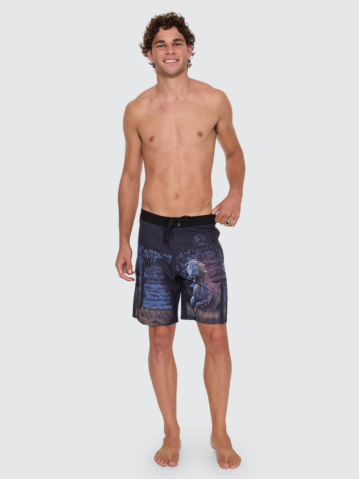 Shadow Runner Boardshort - Black 26