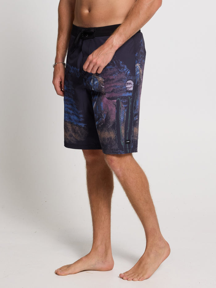 Shadow Runner Boardshort - Black 26