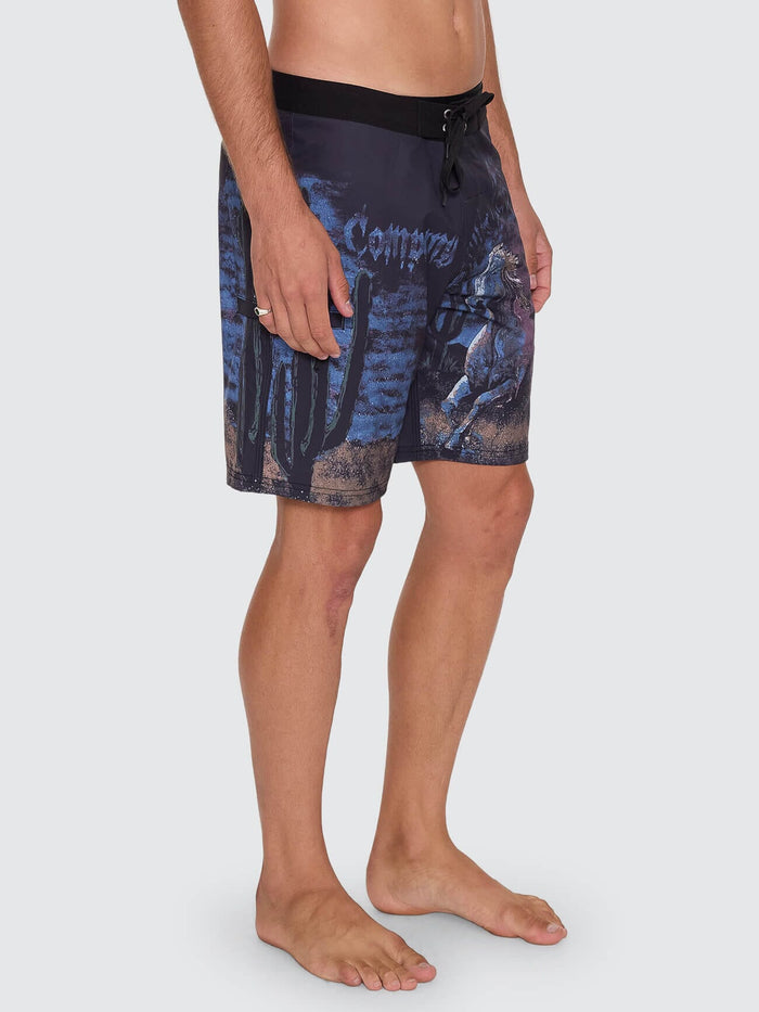 Shadow Runner Boardshort - Black 26