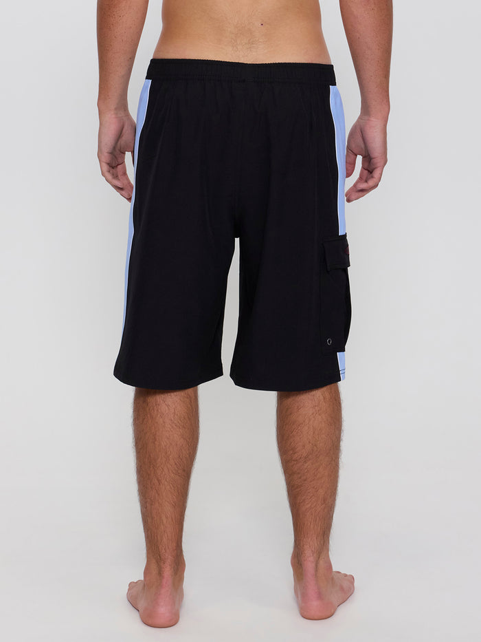 Mad Dogs Big Slacker Elastic Short - Black 26