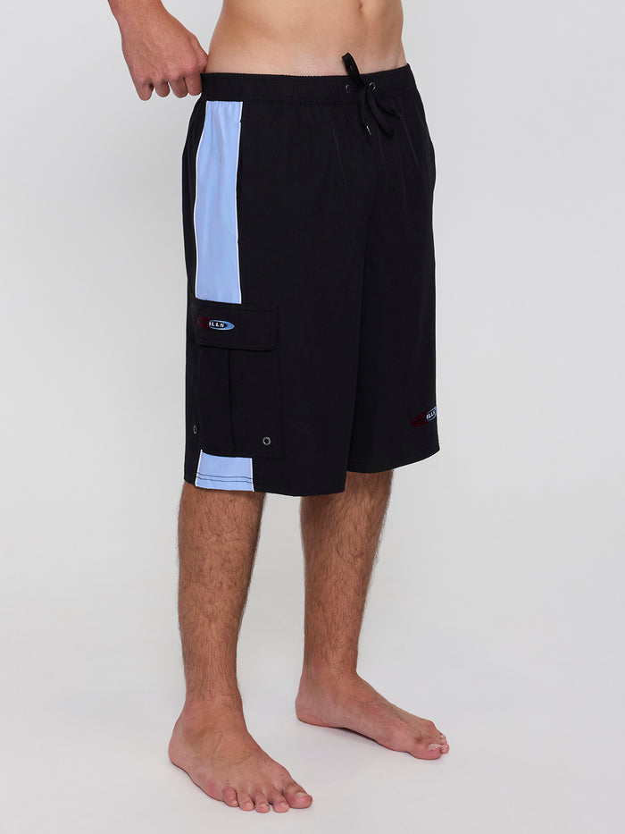 Mad Dogs Big Slacker Elastic Short - Black 26