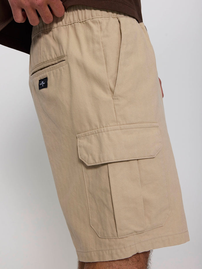 Bueno Elastic Cargo Short - Stone 26