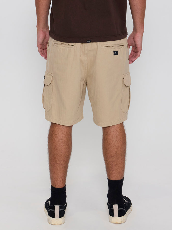 Bueno Elastic Cargo Short - Stone 26