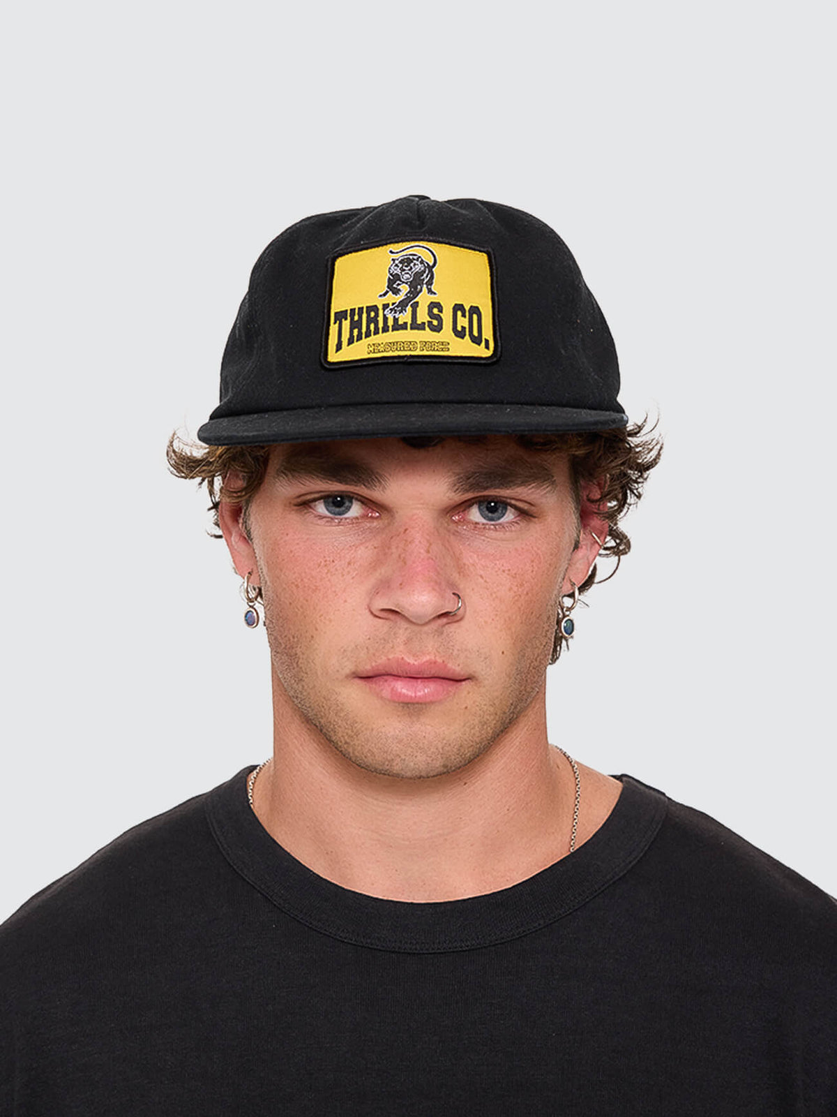 Measured Force 5 Panel Cap - Black One Size
