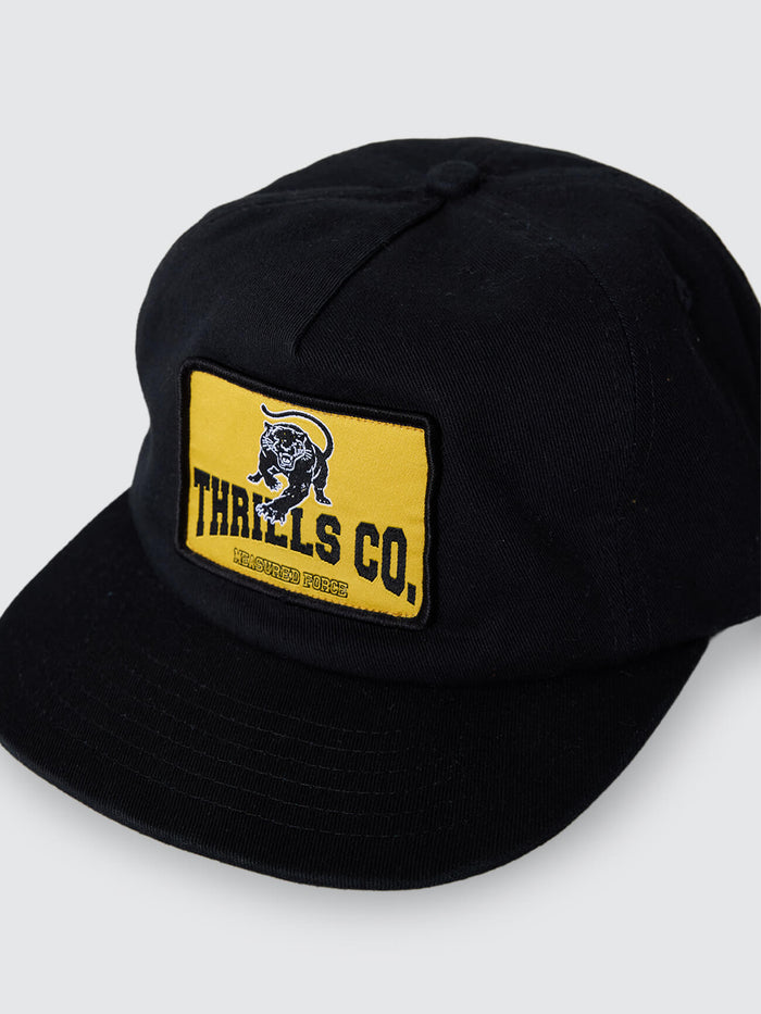 Measured Force 5 Panel Cap - Black One Size