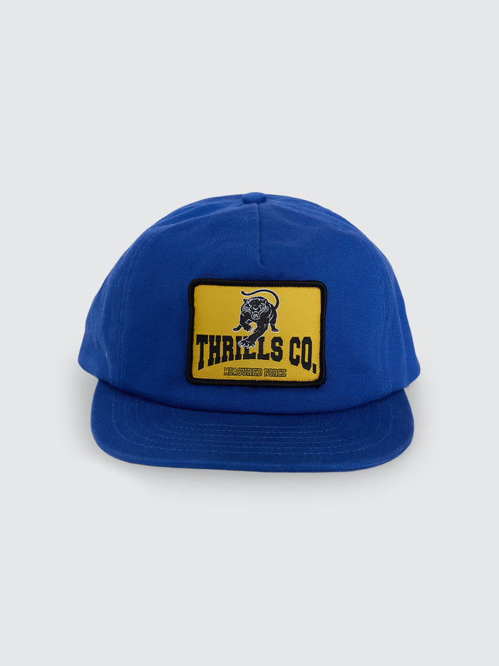 Measured Force 5 Panel Cap - Lapis Blue One Size