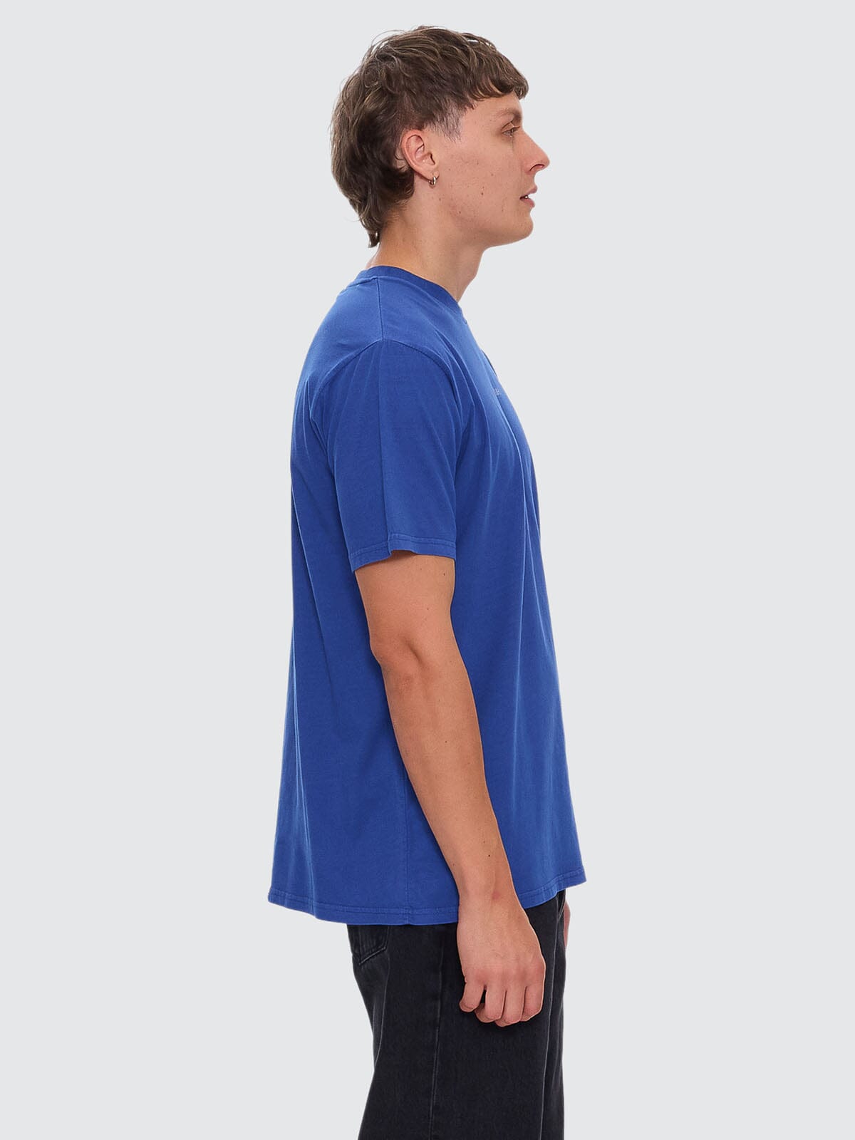 Minimal Thrills Merch Fit Tee - New Royal XS