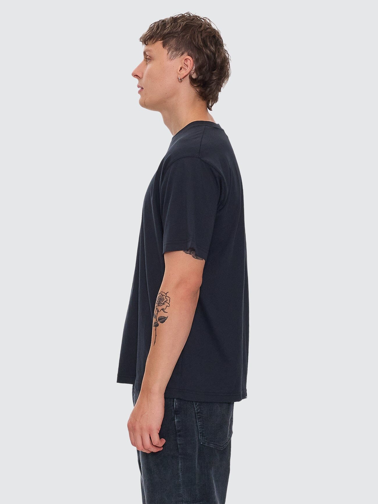 Glory Merch Fit Tee - Washed Black XS