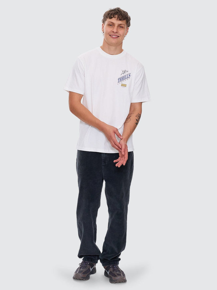When It Hits Your Lips Merch Fit Tee - Dirty White XS