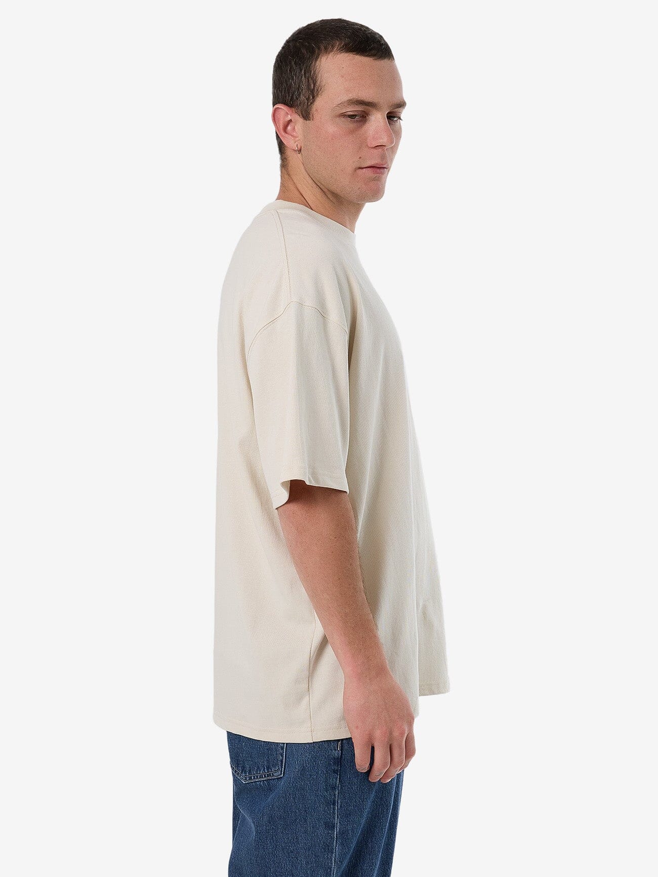 Superior Thrills Box Fit Oversize Tee - Heritage White XS