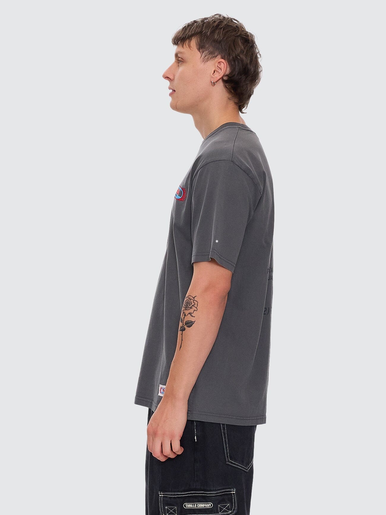 Beginning Anarchy Oversize Fit Tee - Merch Black XS