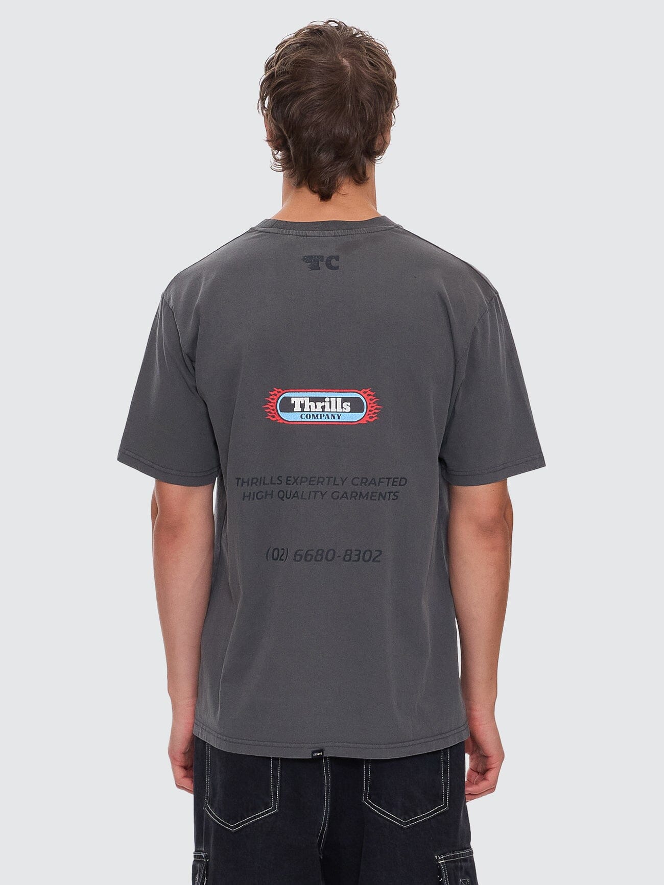 Beginning Anarchy Oversize Fit Tee - Merch Black XS