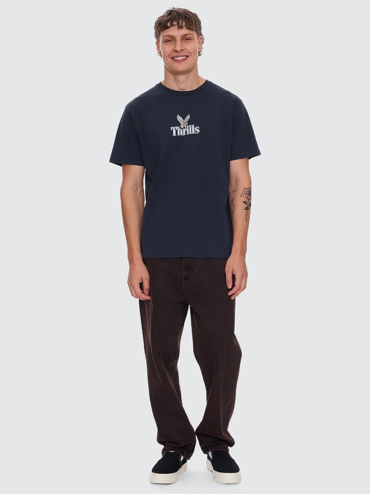 Strength & Glory Merch Fit Tee - Twilight Black XS